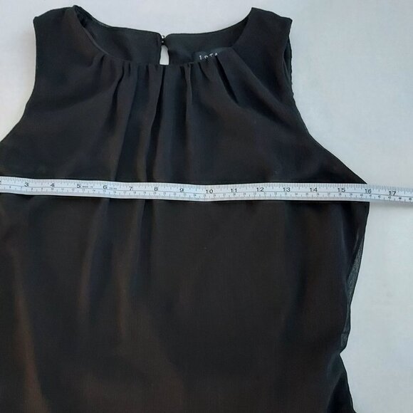 1. State Black Tiered Mini Sleeveless Dress NWT - Picture 5 of 12